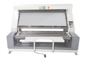 China Automatic Edge Aligning Fabric Rewinding Machine With Meter Counter on sale