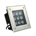 Buried Led Lamp Lights Tempered Glass IP65 3000k 6000K