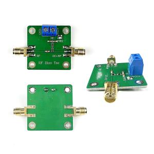 Wholesale RF Bias Tee Feed Wideband Microwave DC Blocker 10-6000MHz 6GHz for HAM Radio RTL SDR LNA Low Noise Amplifier from china suppliers