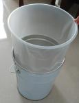 Rigid Barrel, buscket, liner, pail, can liner, Disposable 5 Gallon Rigid Pail