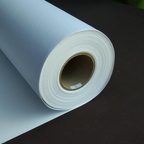 BY-S6 Glossy waterproof inkjet stretched printing canvas roll 80% polyester 20