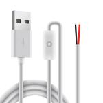 USB Switch on off Cable Dimmer for LED Strip
