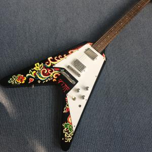 Wholesale New styles of high-quality customized V electric guitar,Rosewood Fingerboard from china suppliers