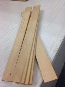 Wholesale paint paddle/Wooden Paint Paddles with Round Edge from china suppliers