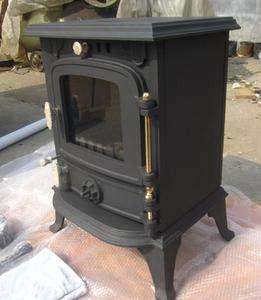 Quality Antique Cast Iron Chimney Fire Pit Fireplace Smokeless Cast Iron Wood Stove for sale