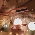 Lovely Toy 360 Degree Rotation Music Box Atmosphere Lamp LED Night Light for