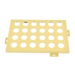 Office Building Custom Aluminum Perforated Sheet , Facade Ceiling Aluminum