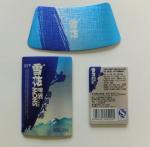Wet strenth paper beer body label paper labels for beer bottle custom melalized