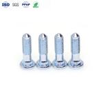 M3 X 12 Knurled Head Thumb Screw Non Slip Limit Screws Cross Slotted Flat Head