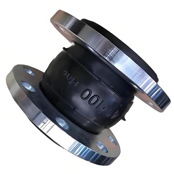 PN16 EPDM Pipe Neoprene Absorbing Vibration Single Sphere Rubber Expansion