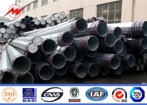 Wholesale Q345 Steel Power Pole With Hot Galvanized Anti-Corrosion Treatment from china suppliers