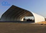 Aluminum Frame Waterproof Curve Events Tent With Glass Wall For Luxury Wedding