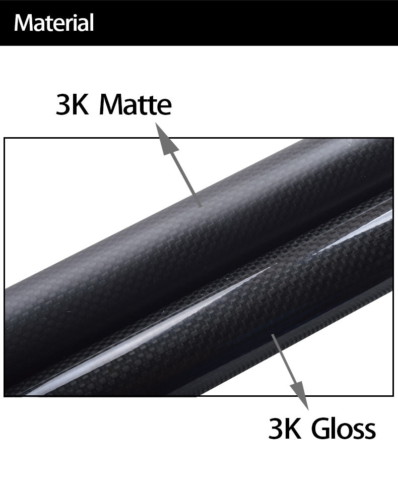 Carbon Fiber T1000 3K Weave Mountain Road Bike Saddle Tube Seat Post