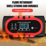 Electric Tool 125W Full Automatic Digital Car Battery Charger with 12V 10A 20A