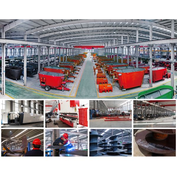 10m³ Electric Feed Wagon High Efficiency Precise Feeding Medium Sized Farm