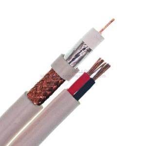 Wholesale High Quality RG6/U 2C 18AWG CMP Figure 8 CCTV Coaxial Cable BC/CCA 100m/200m/305m Type CCTV Cable from china suppliers