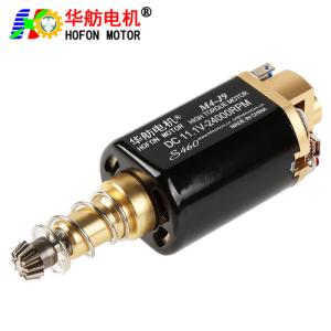 Wholesale Hofon HF460WH-11240L Long shaft 11.1V 24000RPM DC Carbon brush Motor for AEG Water Bomb Toy Gun from china suppliers