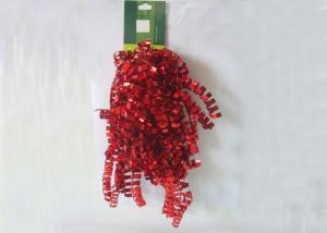 Wholesale Red Gold Silver PET Christmas Curling Ribbon Bow for packing and decoration from china suppliers