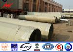 Powder Coating Electrical Steel Transmission Line Poles 355 Mpa Yield Strength