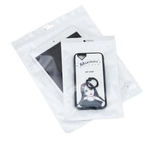 Wholesale Plastic zipper bag with one side clear for cables phone case packing from china suppliers