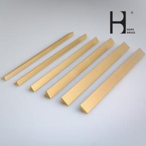 Wholesale Industrial Fadeless C38500 Solid Brass T Profile For Oil Dipstick from china suppliers
