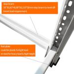 Warehouse Storage Steel Screw Box Storage Shelving Rack with Plastic Screw