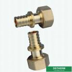 1/2" Slide PEX Brass Fittings For Male Threaded Coupling
