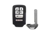 Oddessy Smart Honda Remote Key Fob FCC ID KR5V1X 5+1 Button 315 Mhz Without Logo