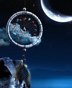 Wholesale Dreamcatcher Gift checking Dream Catcher Net With natural stones Feathers Wall Hanging Decoration Ornament from china suppliers