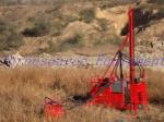 Light weight portable oil prospecting drilling rig