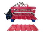Automatic trapezoidal Iron Steel Roofing Sheet Metal Roll Forming Machines for