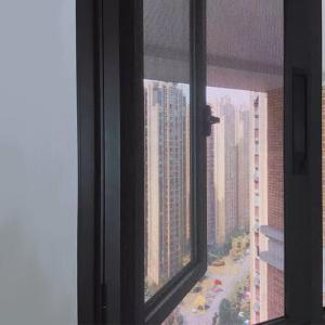 Wholesale Aluminum Frame Sliding Anti Mosquito Fly Bug Door Screen Net Mesh Fiberglass Roller Retractable Screen Door from china suppliers