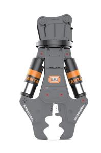 Wholesale flexible Hydraulic Shear Attachment For Excavator with Double Cylinder One Cylinder from china suppliers