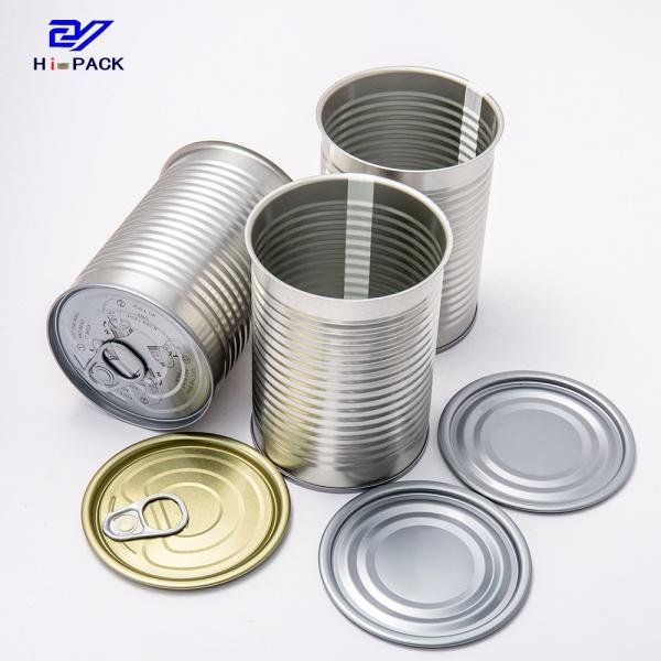 Food Grade Tinplate Pet Food Can with 350ml Volume and Easy Open Lid for BPA