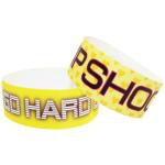 Serial Numbered Tyvek Paper Wristbands Durable Waterproof For Event Vip Party