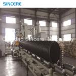 Sewage Winding Spiral Pipe Extrusion Line Reinforced Steel Plastic Pipe Extruder