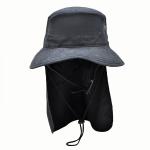 100g-150g Cotton Stone Washed Summer Sun Boonie Bucket Hat Safari Wide Brim