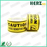 Protect Area ESD Warning Tape / ESD Safe Tape Size 50mm * 33M Core Diameter 76mm