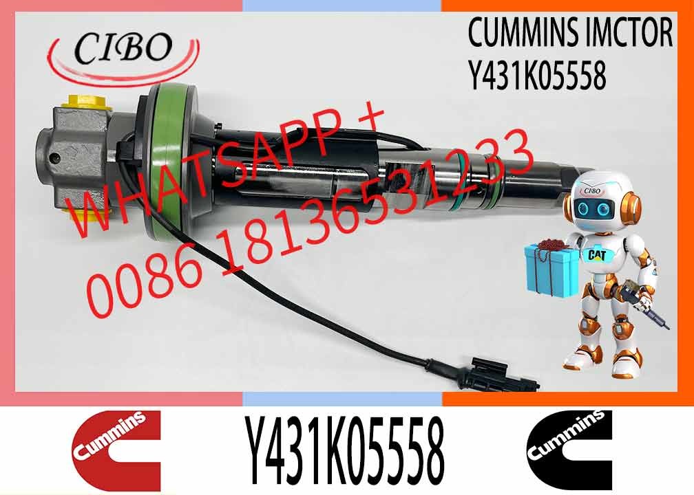 Y431K05417 QSK19 Diesel Engine Common Rail Fuel Injector Y431K05558 4964171 Y431K05420