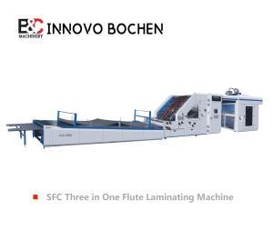 Wholesale High Speed Intelligent Litho Laminator Five Ply Three In One Flaute Laminating Machine Servo from china suppliers