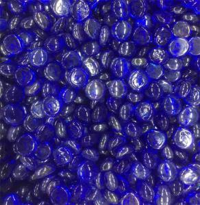 China  ISO9001 Fire Pits Accessories  Sandblasting Decorative Glass Beads on sale