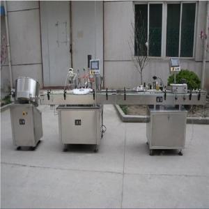 Wholesale Medicine Eye Drop Filling And Capping Machine With Unscramble Bottle , Vibration Plate from china suppliers