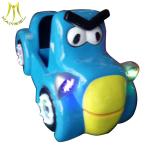 Hansel fiber glass car type coin operated kiddie ride outdoor game ride