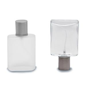 Wholesale Custom Square Perfume Bottle 30ml 50ml 100ml Clear Color Perfume Glass Bottles from china suppliers