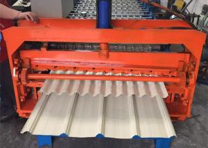 Wholesale Color Coated Metal Sheet Rolling Machine , Smart Metal Roofing Roll Former from china suppliers