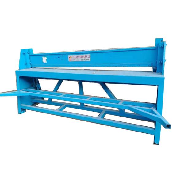 Foot Metal Sheet Shearing/Cutting Machine for Solar buffer water tank production