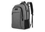 Water Resistant Polyester Fashionable Laptop Bags With USB Charging Port