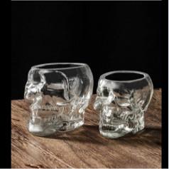 Wholesale Whisky Brandy Vodka Brewed Wine Spirits Cup Skull Glass Bottle Special Shaped 50-700ml from china suppliers