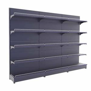 Wholesale Factory custom color size metal supermarket shelves supermarket racks supermarket gondola from china suppliers