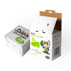 Wholesale Slotted Boxes in Pantone Color CMYK Custom Mini Order Luxury Paper Box for Cat Litter from china suppliers